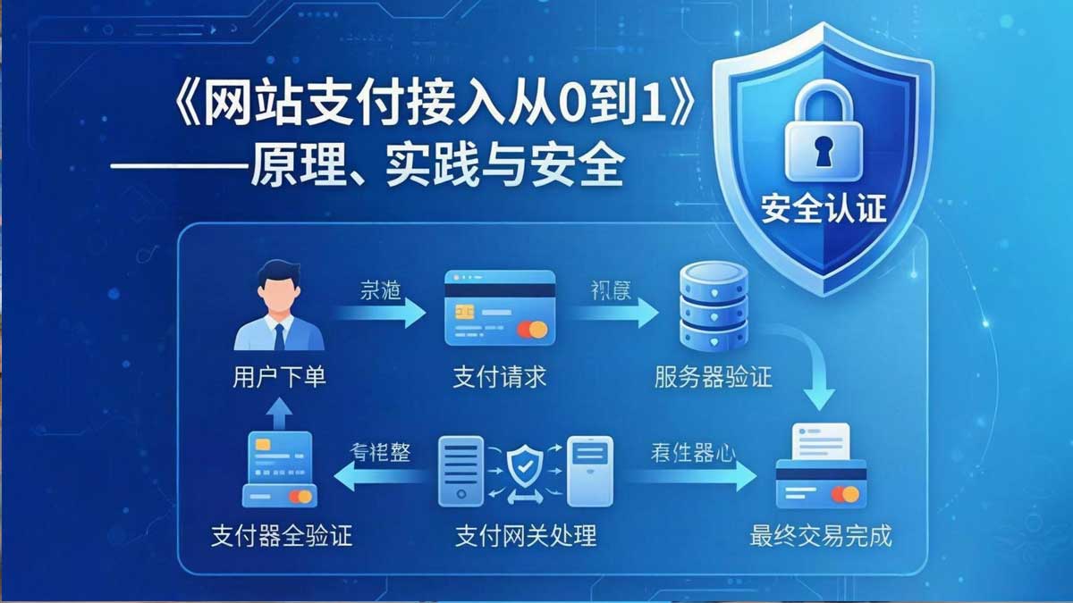网站支付接入从0到1